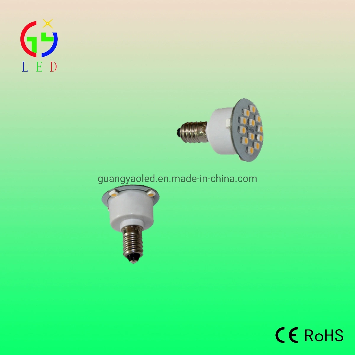 Hot Sell Amusement Rides Lamp E10-16SMD 3528, LED E14 Amusement Park Sign Bulbs, LED E10 1.1W Amusement Decoration Bulbs