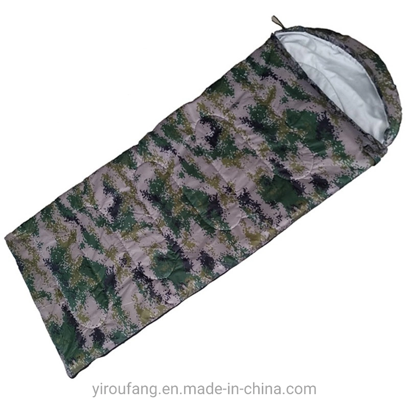 Custom Logo 210t Extra Large Warm Weather Camping Sustainable Troops Style Outdoors Camouflage Sleeping Bag Tstate Reserve