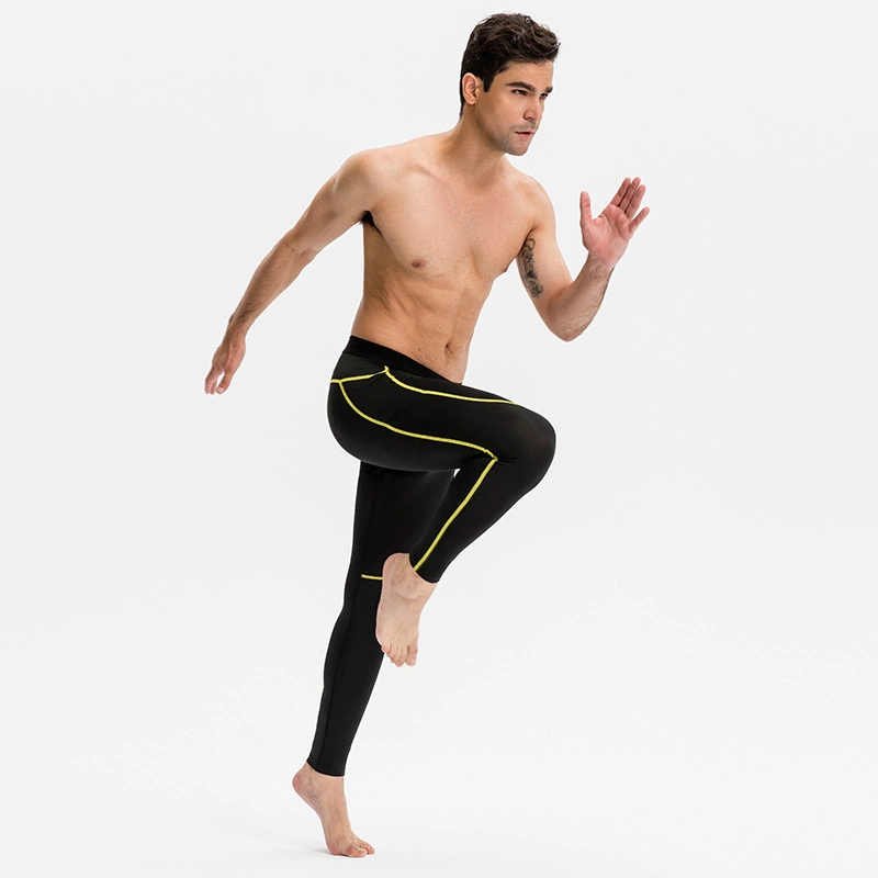 Fitness Training Running Pants with High Elasticity, Tight Fit, Quick Drying and Sweat Wicking