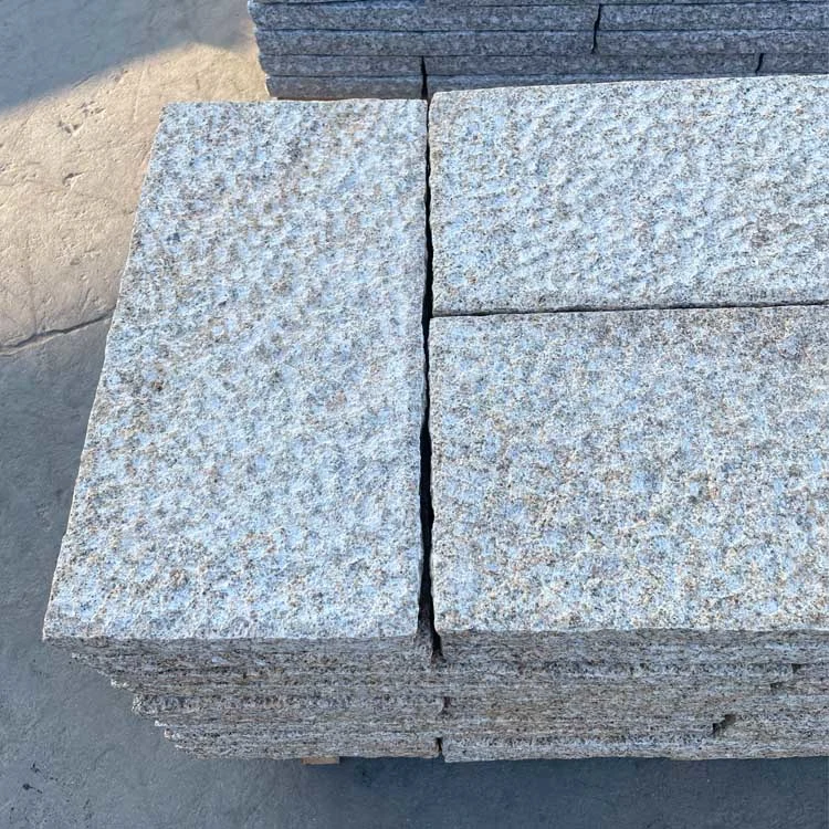 Factory Direct Low Price Flamed Finish Yellow Rusty Granite G682 Pierre de pavage pour les finisseurs de patio