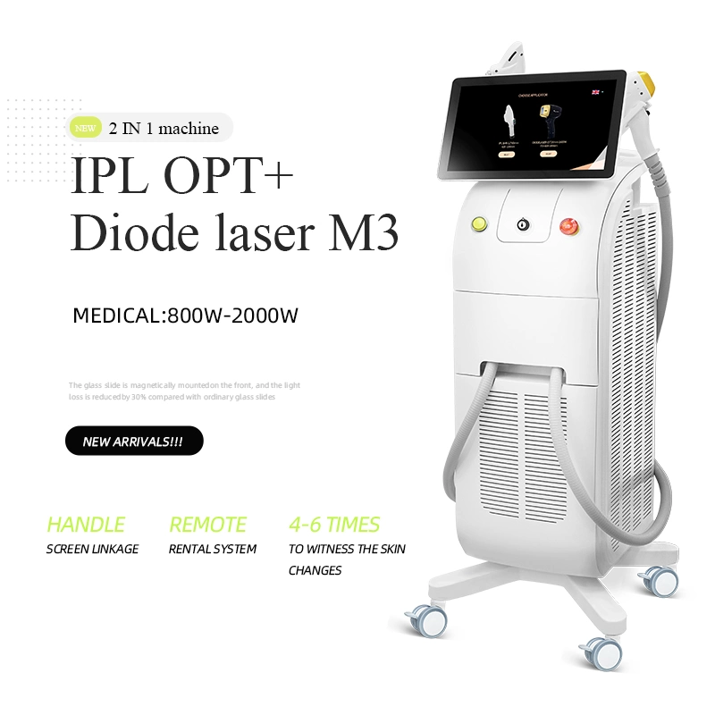 Tecnología más reciente 808nm Diodo Opt láser de eliminación de pelo IPL