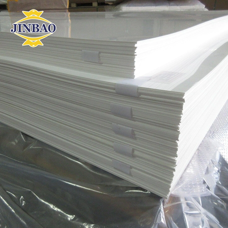 Jinbao Acrylic Definition White PMMA Board 3mm 6mm Transparent Clear Perspex Sheet 1000X2000mm Acrylico for Bathtub