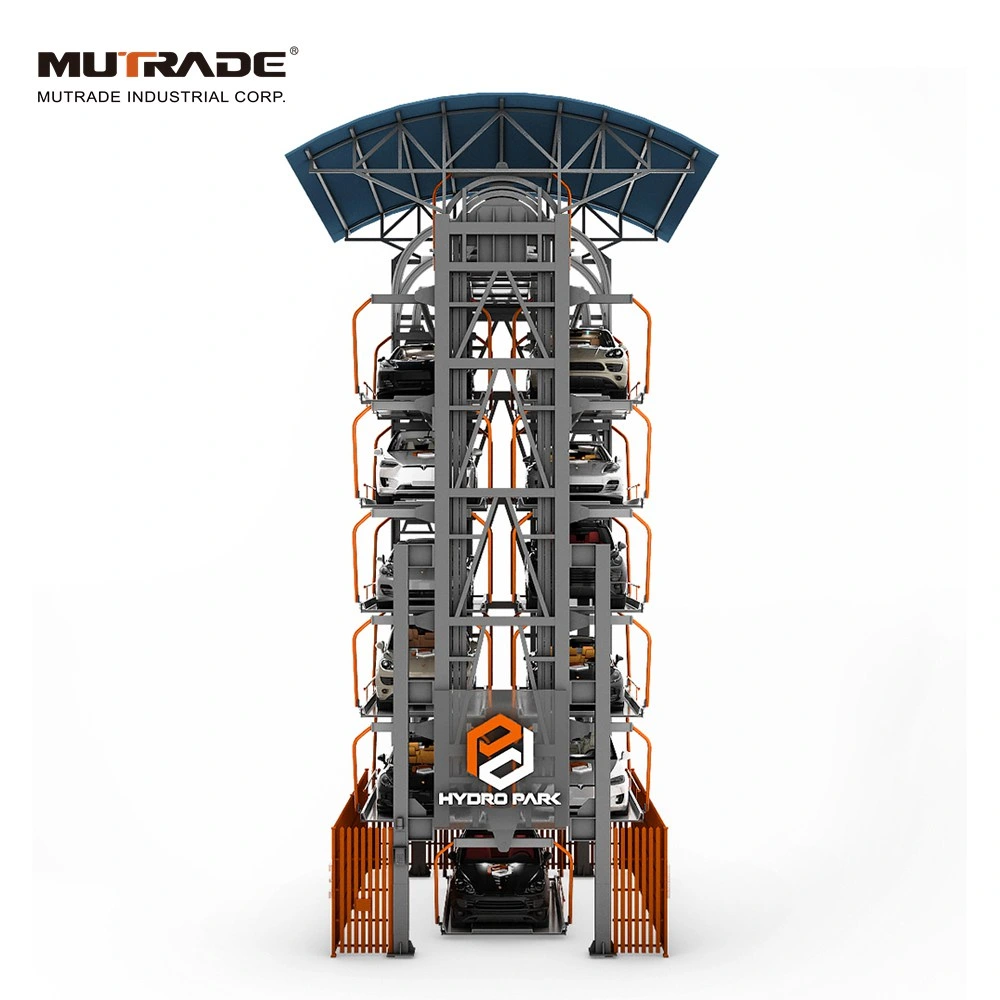 Motor de la Alemania de ahorro de espacio de alta calidad Sistema de estacionamiento Vertical tipo giratorio