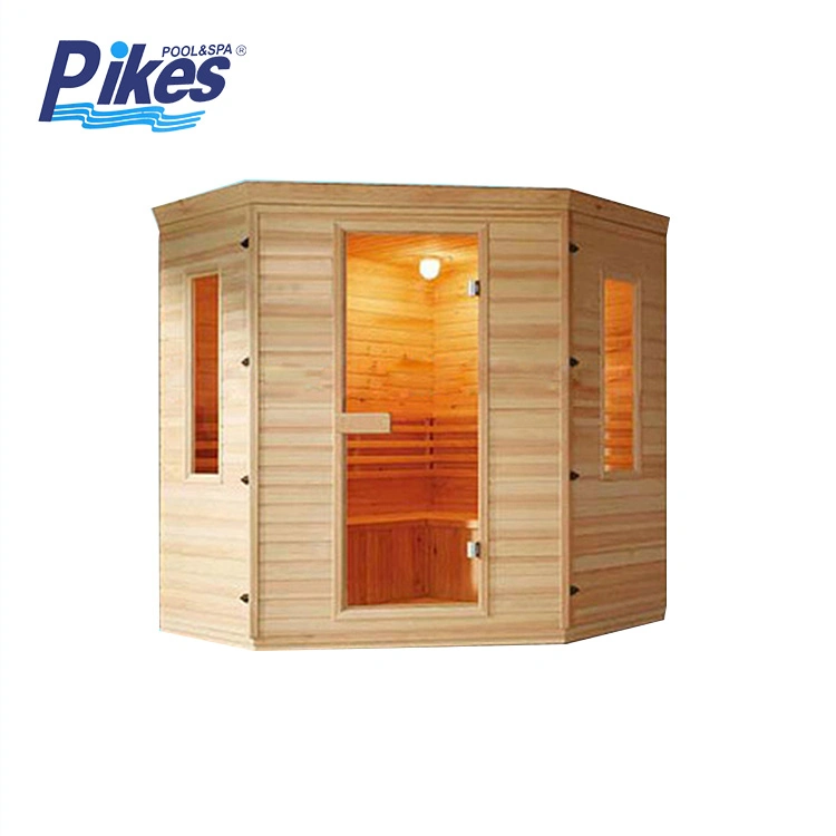 Individuell angefertigte traditionelle Holz Sauna Zimmer mit Heizung