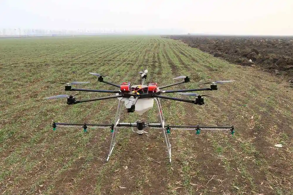 Neue Typ 15kg Pestizid Nutzlast Landwirtschaft Spritzdrohne und UAV