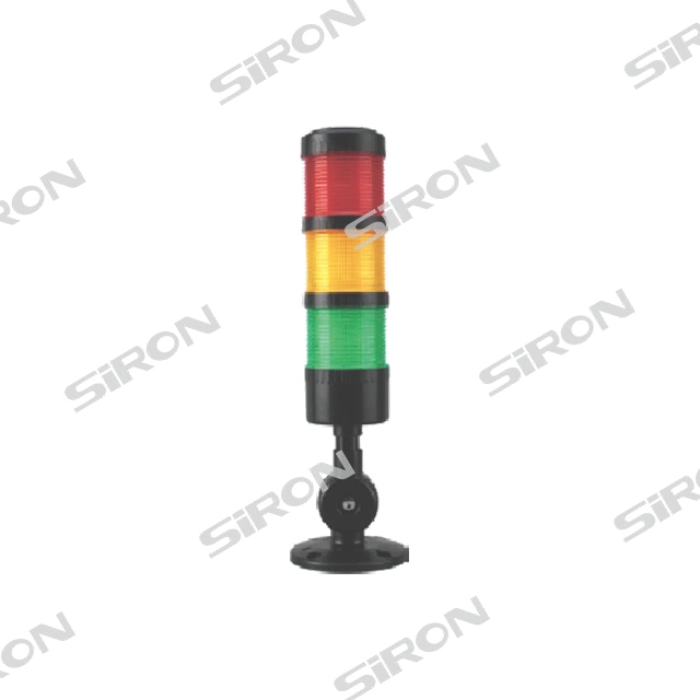 Siron D014 Bendable Five Color LED Tower Light Multi-Functional LED Signal Warning Light RS485 Intelligent Signal Light