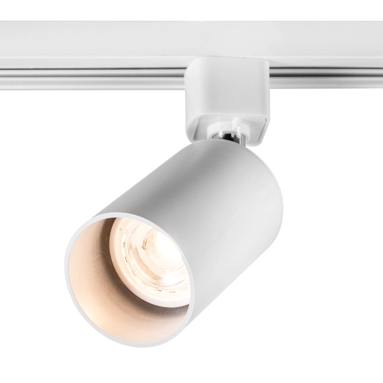 Qué tan brillante Iindoor GU10 de aluminio blanco ajustable vía Spotlight el aparejo de la luz de la caja de luz