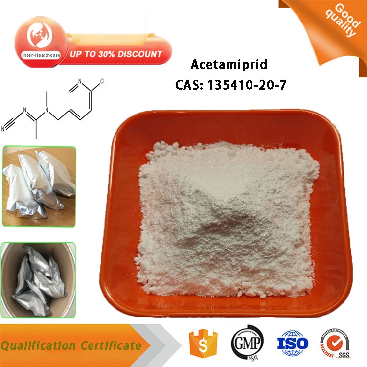 Fabricante de fábrica insecticida agroquímico acetamipride pó CAS 135410-20-7 acetamipride