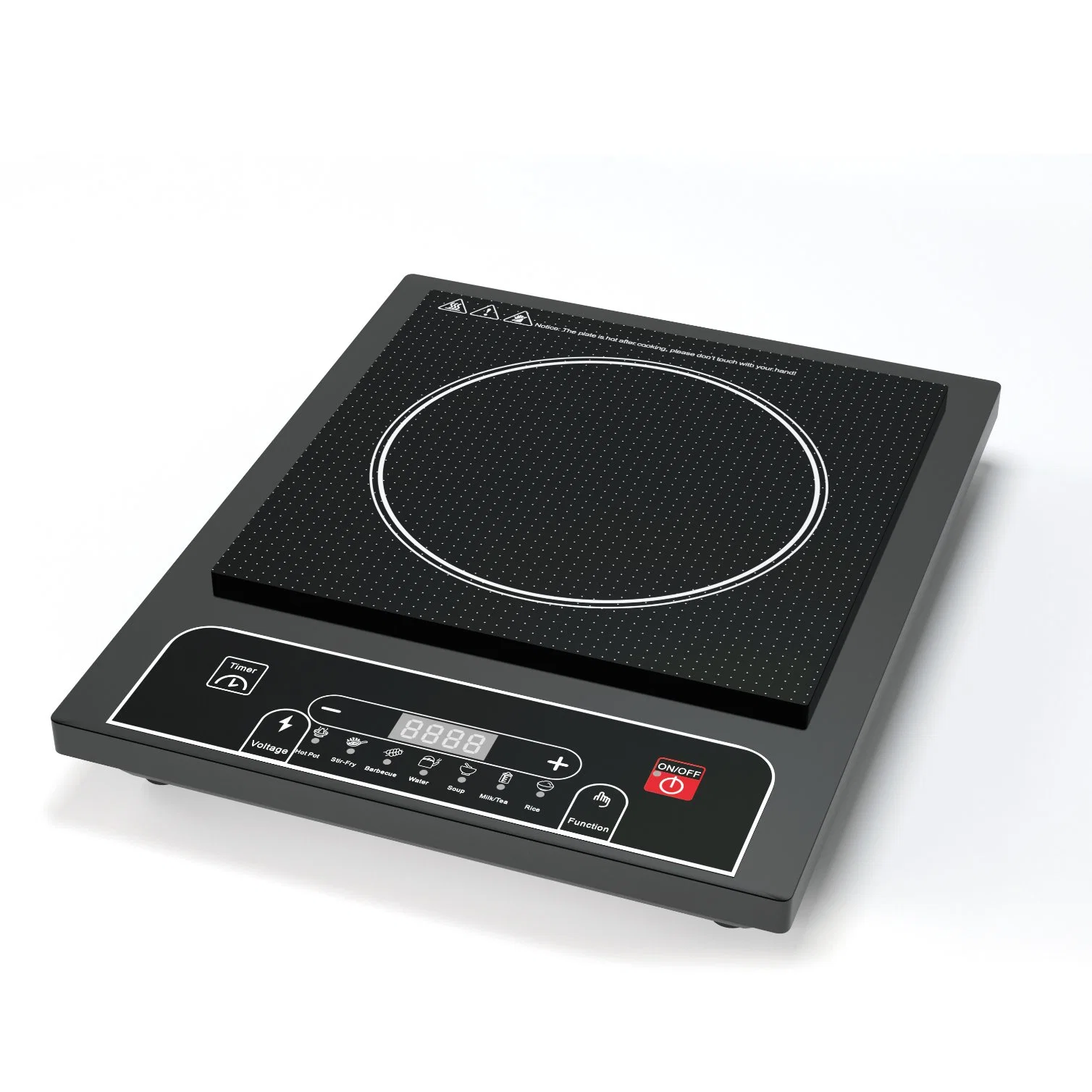 CB CE LVD EMC RoHS ERP Certificate Hot Sale Europe Induction Cooker 2000W with Good Price