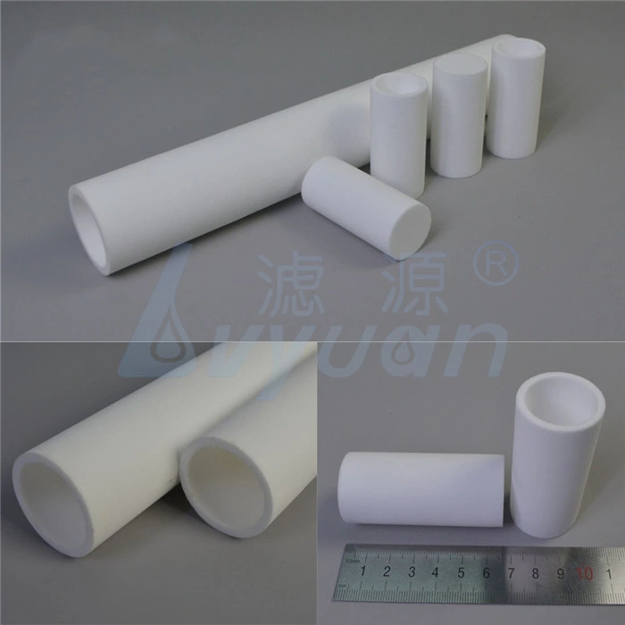 Solid Plastic Plug Industrial High Porous PA PP PE PTFE Sintered Filter Tube with 10/20/30/40 Micron Sintering Powder Media