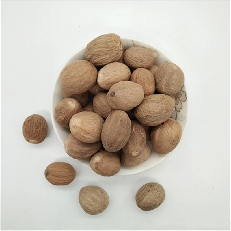 Rou Dou Kou Bulk Chinese Natural Herbal Myristica Fragrans Dried Whole Nutmeg For Spice