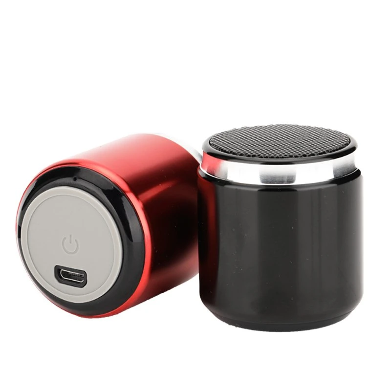 Free Sample Custom Colorful Metal Pocket Mini Speaker Wireless Outdoor Mini Bluetooth Speaker