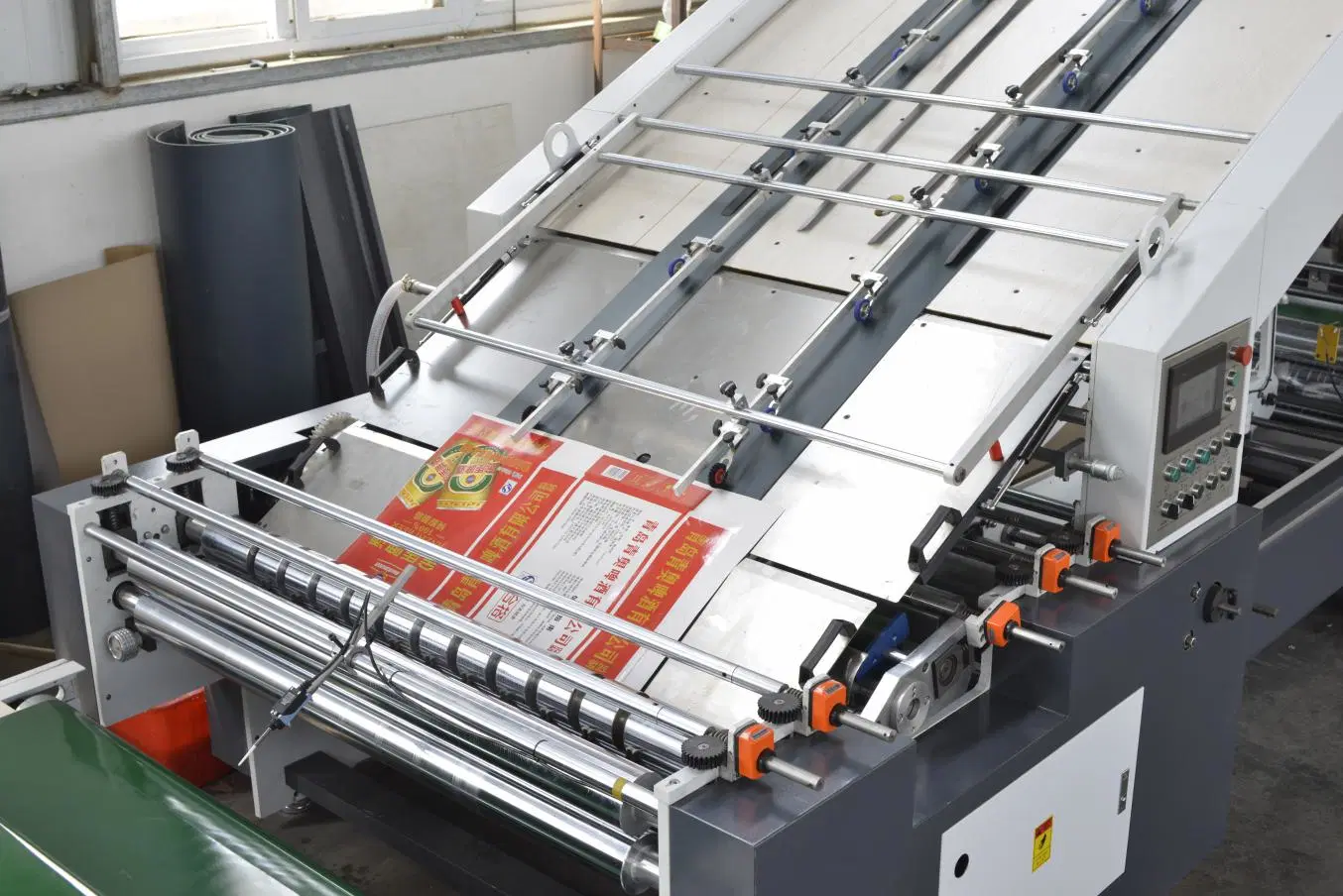 Automatic Five Ply or Layer Corrugated Flute Laminator with High Speed High quality/High cost performance 