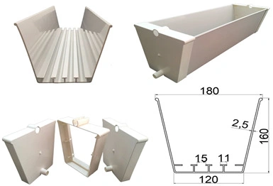 Greenhouse PVC Hydroponic Growing Gutter Nft Lettuce House System Hydroponics