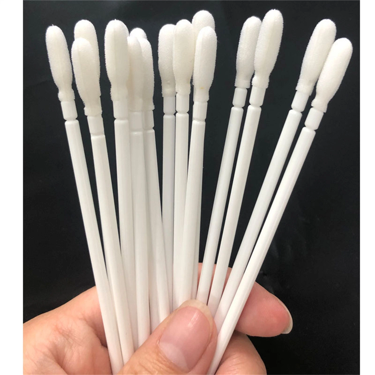 Length 102 mm Anti-Static Foam Tip Cleaning Swabs Sponge Sample Collection Sponge Swab