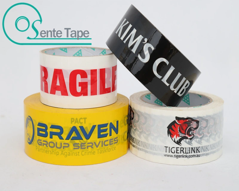 BOPP Logo Printed Adhesive OPP Box Packing Tape Package Packing Tape