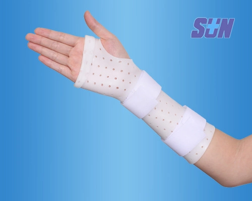 Orthopedic Fixation Rehabilitation Thermoplastic Splints - Thumb Hole Wrist Cock-up