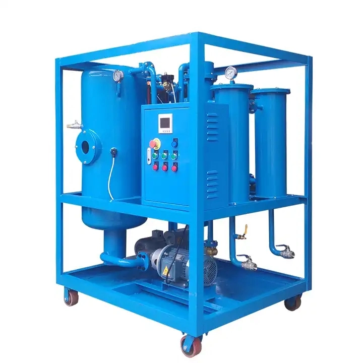 Transformer Oil Purifier Vacuum Oil Dehydration Cleaning Plant Online Transformer Oil Purification Machine