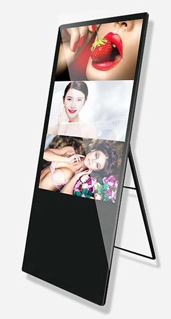 Folding Type Stand Portable Digital Signage Advertising LCD Display