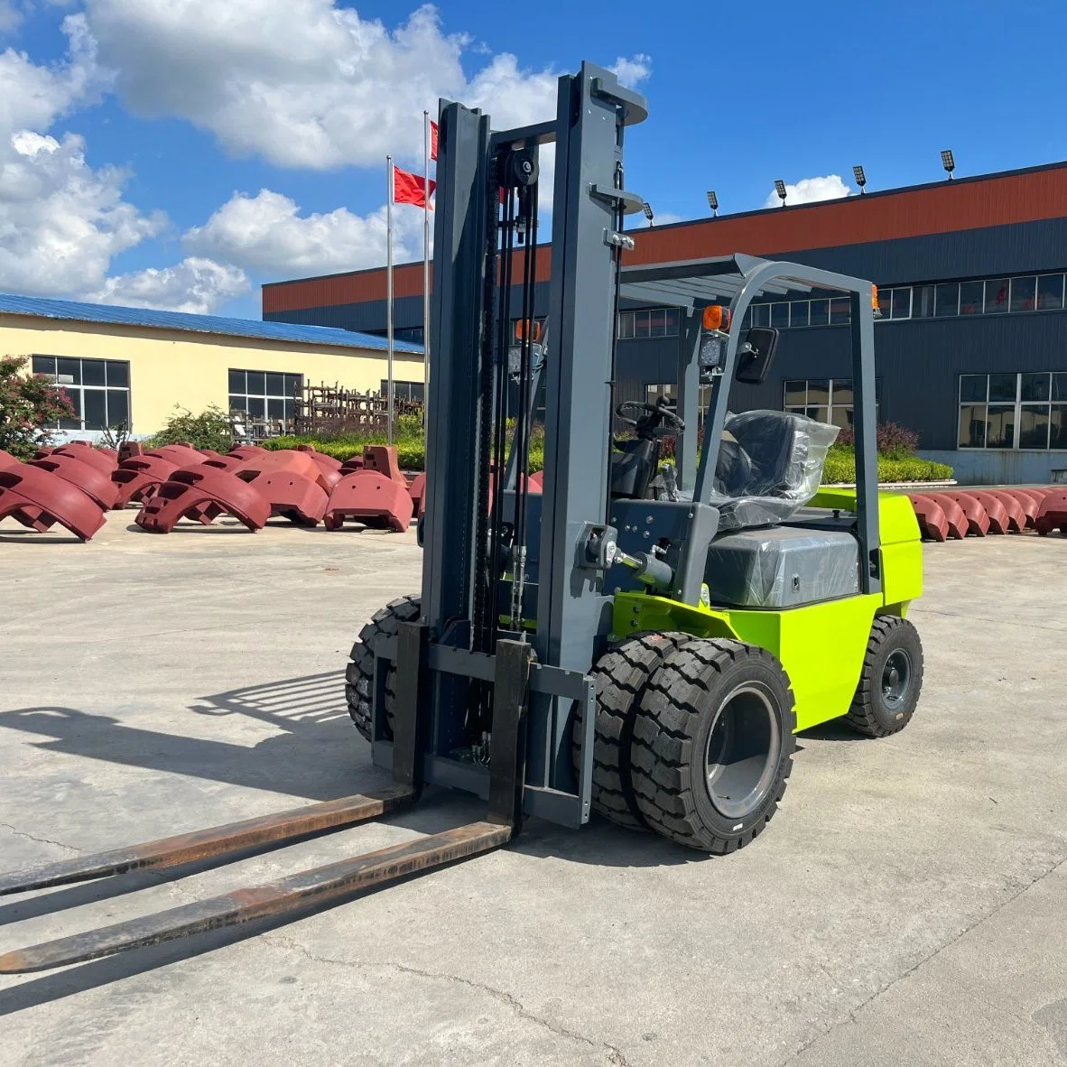 Cheap Price 3.5 Ton Industrial Diesel Forklift with CE Certificate