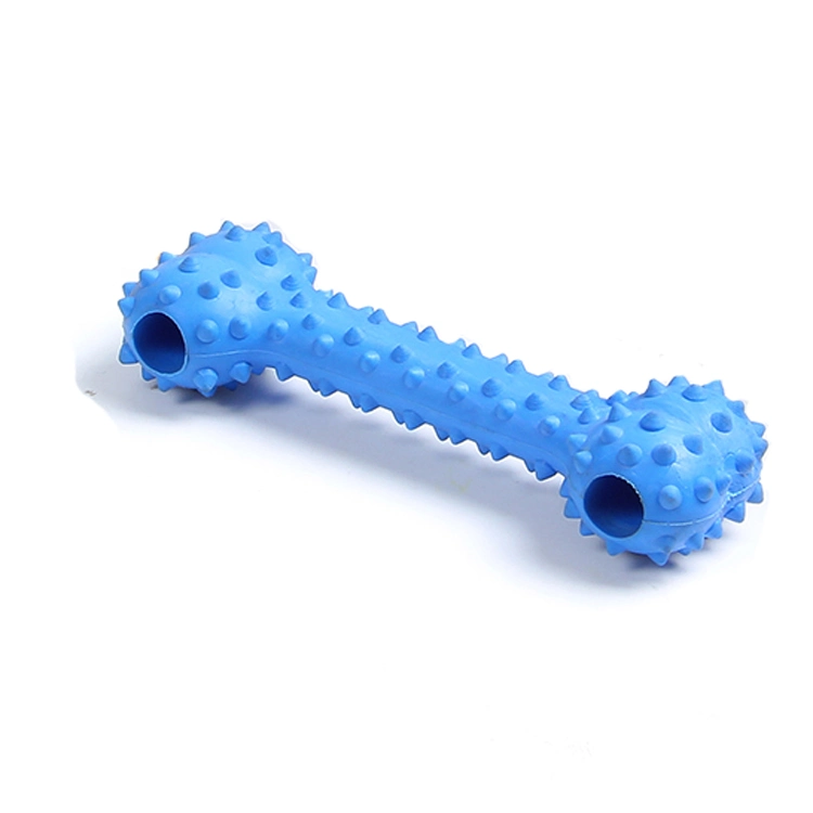 Customized Rubber Pet Accessories Puppy Bone Silicone Chew Toy Eco-Friendly Chew Toys for Dogs