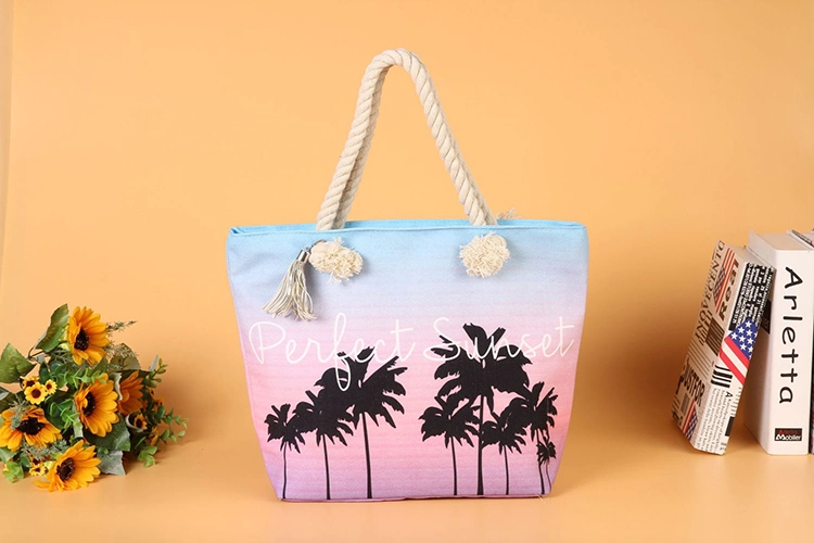 fashion Shopping Canvas Cotton Tote Bag