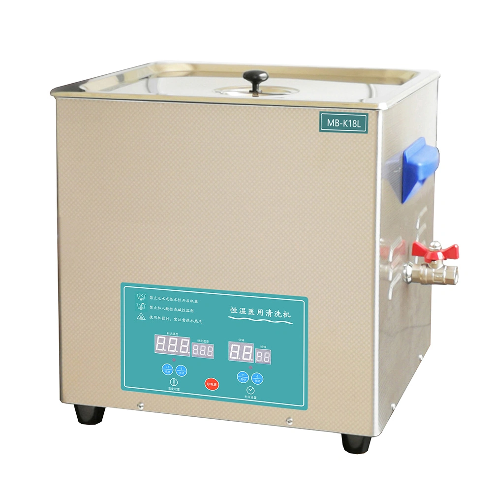 Powerful Constant Temperature Dental Ultrasonic Teeth Cleaner 18liter with Digital Timer Heater