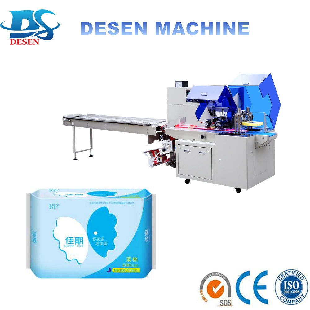 Napkin Package Machine Flow Sanitary Napkin Packing Machine