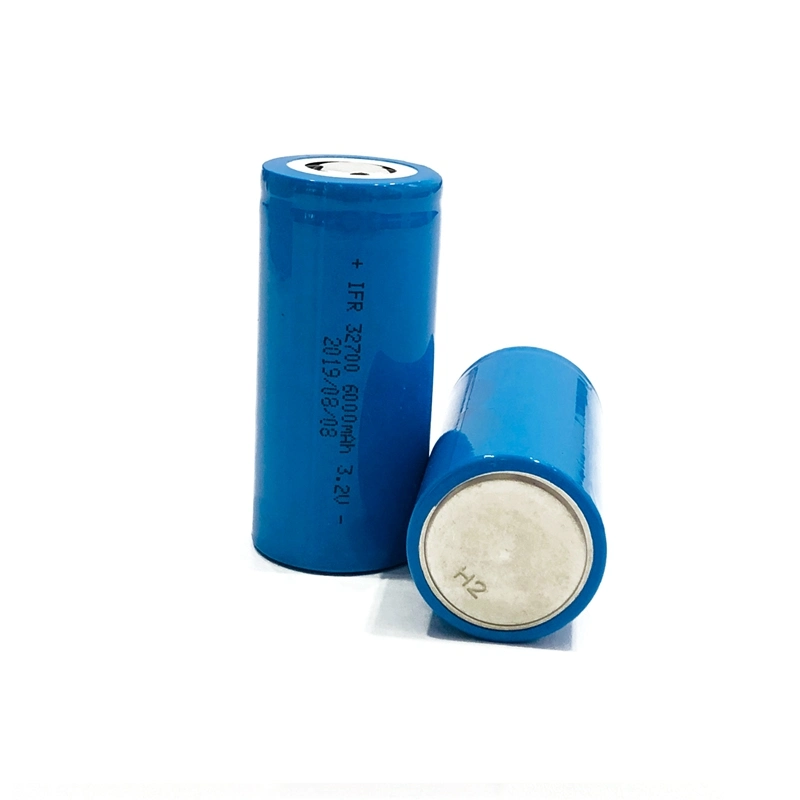 Batería de fosfato de hierro y litio LFP recargable de ciclo profundo 3,2 V 6000mAh 6ah Cell 32700 32650 batería LiFePO4 para herramientas eléctricas/luz LED