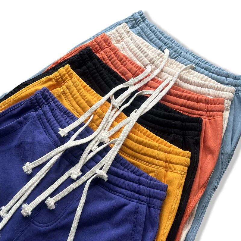 Custom Logo Print or Embroidered Sweatpants Shorts Wholesale/Supplier 100% Cotton Gym Wear Men&prime; S Shorts