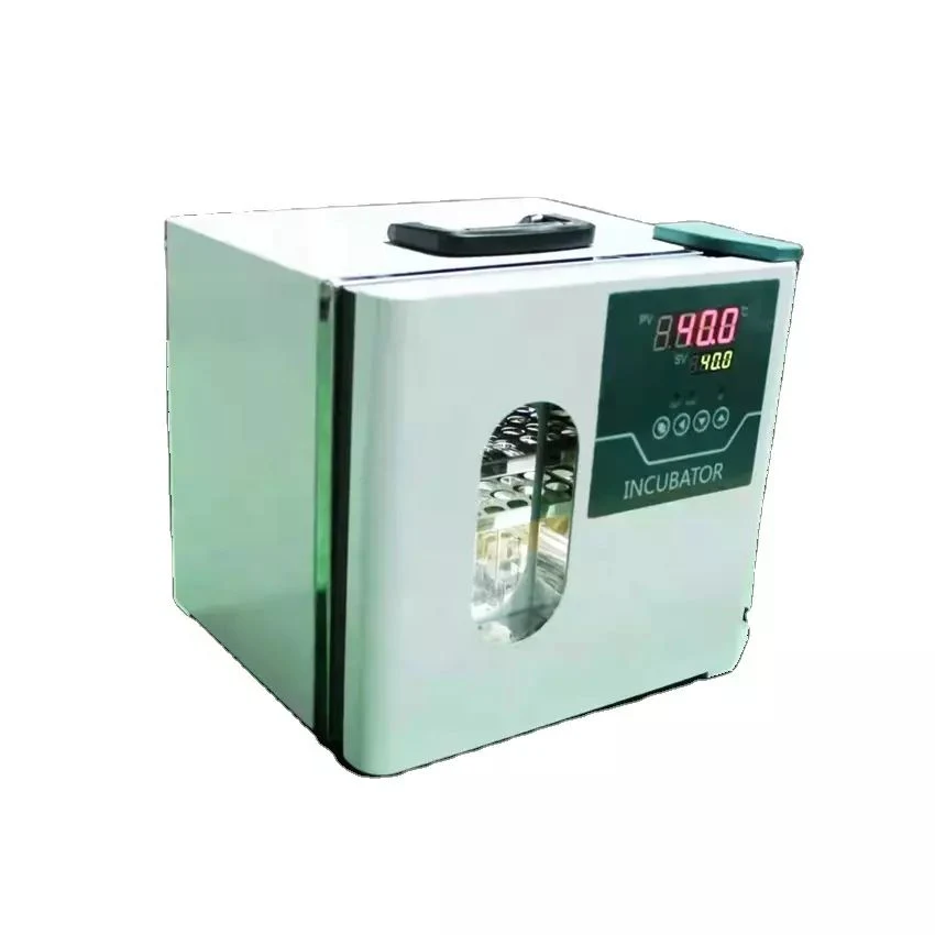 Laboratory Thermostatic Incubator Constant Temperature Small Incubator 9.2 Liter and 12 Liter with Glass Window