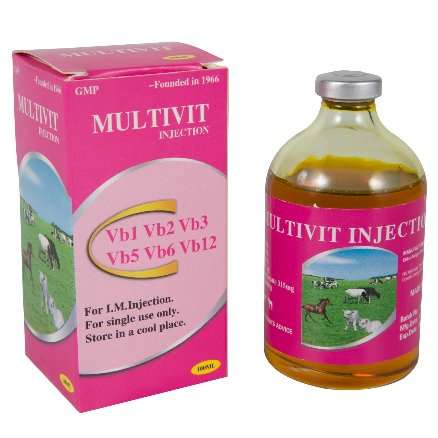 Veterinary Multivitamin+Oligoelements Injection No. 6