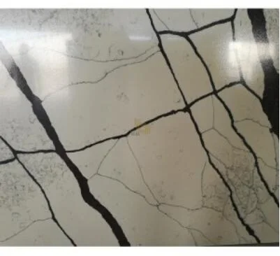 Whtie/Calacatta/Cararra/Grey/Black/Snow White Quartz Aritificial Stone Tiles/Slab for Countertop Kitchen/Bathroom/Wall/Flooring