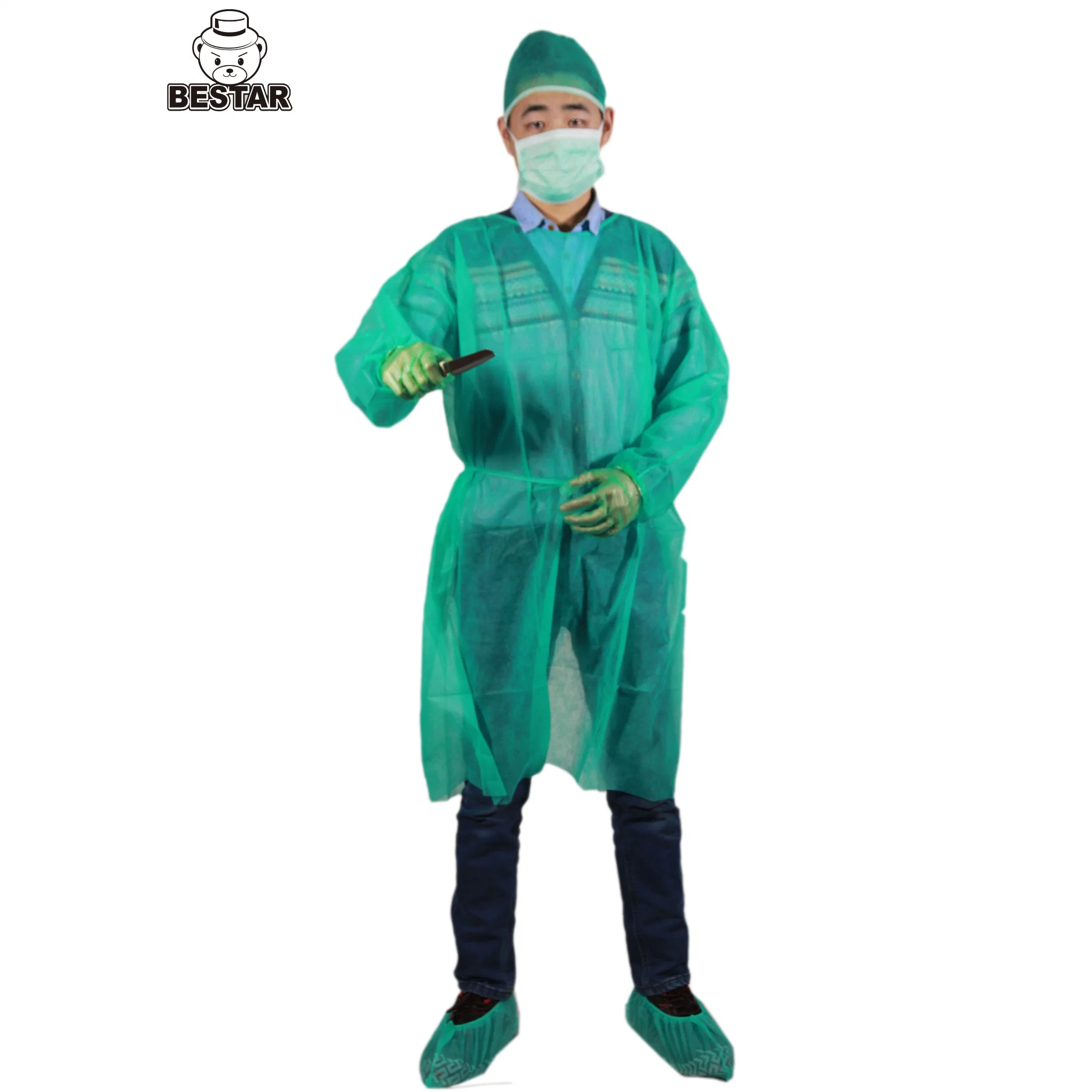 Disposable Nonwoven Spp Isolation Gown