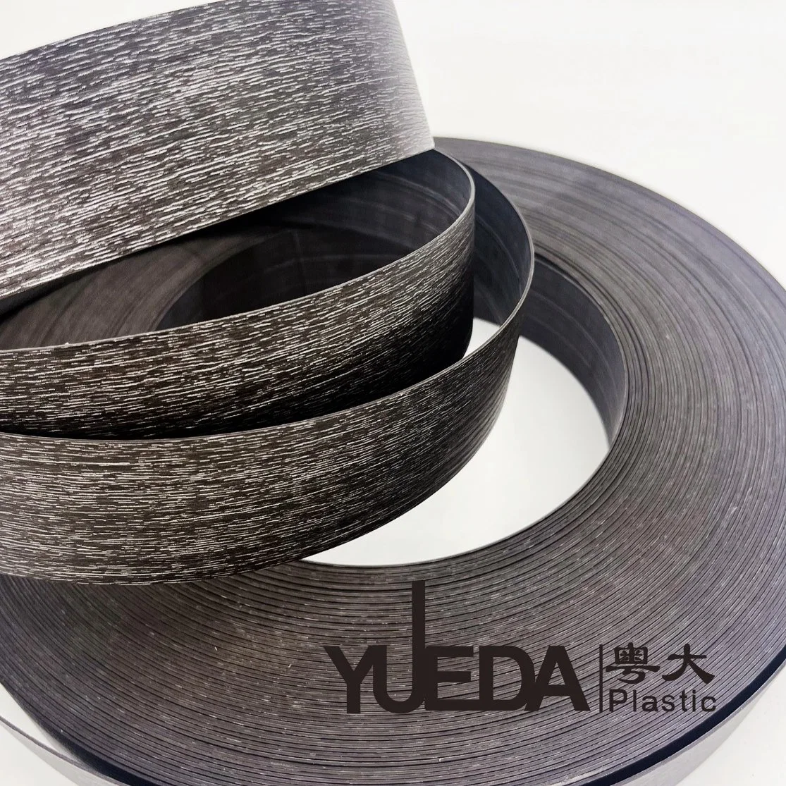 Yueda Furniture Accessories PVC Profile Woodgrain PVC Edge Banding for Plywood