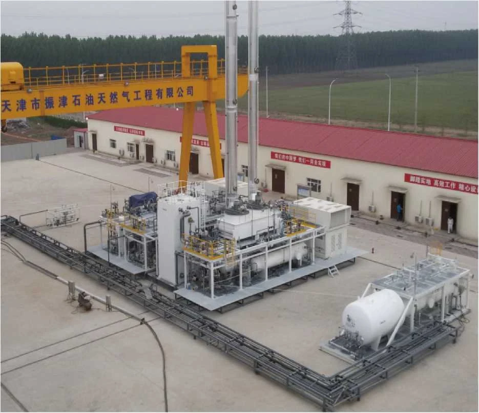 5 Mmscfd Pipeline Source Natural Gas Liquefaction LNG Plant Factory Price