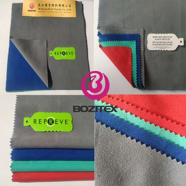 Eco-Friendly 100% Recycled Polyester RPET Microfiber Suede Fabric for Beach Travel Sports Towel