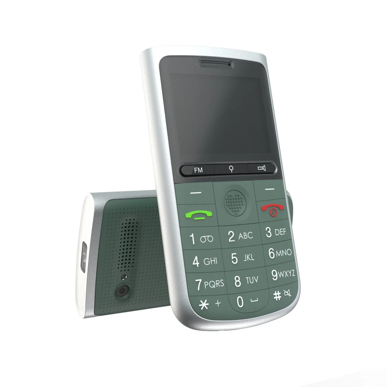 2.4inch 4G Handy Telephone Big Button Keypad Basic Elderly Phone Senior Bar Phone Feature Phone with Sos