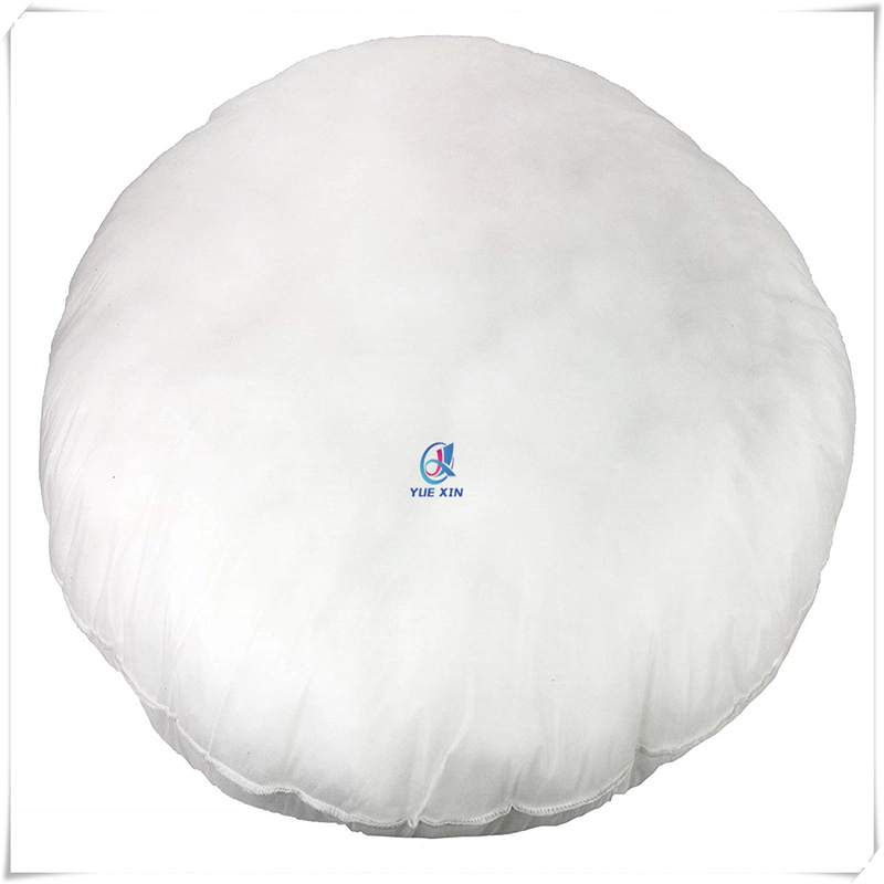 16 Inch Round Non Woven Pillow Insert Polyester Stuffer