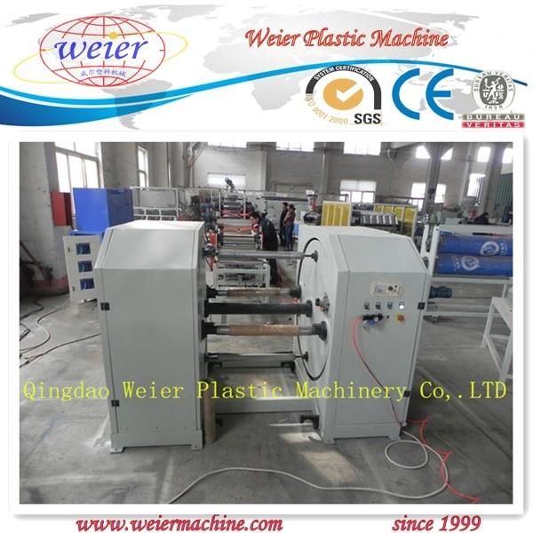 Plastic Extruder Machine PVC Edge Band Extrusion Line with Slitting System