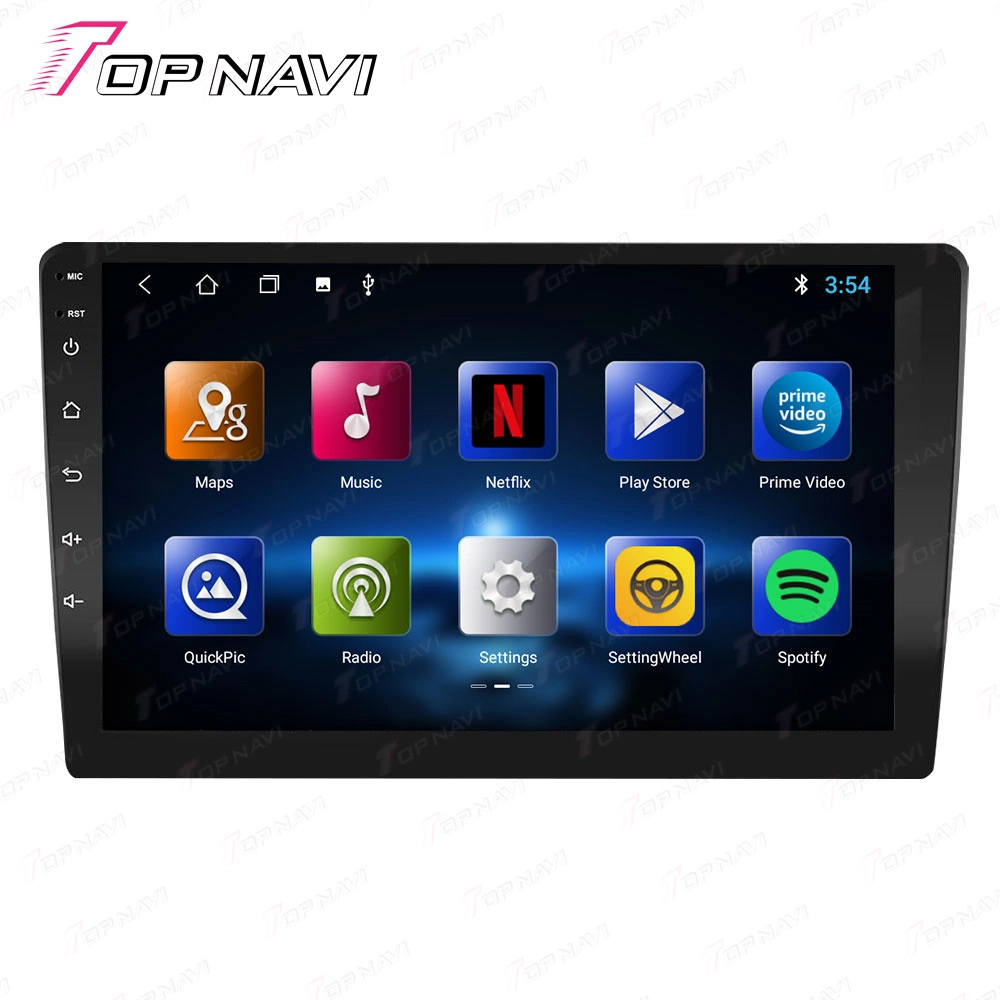 Universal 9 pulgadas de pantalla táctil Android coche reproductor de DVD doble DIN de Multimedia, navegación GPS coche reproductor de radio