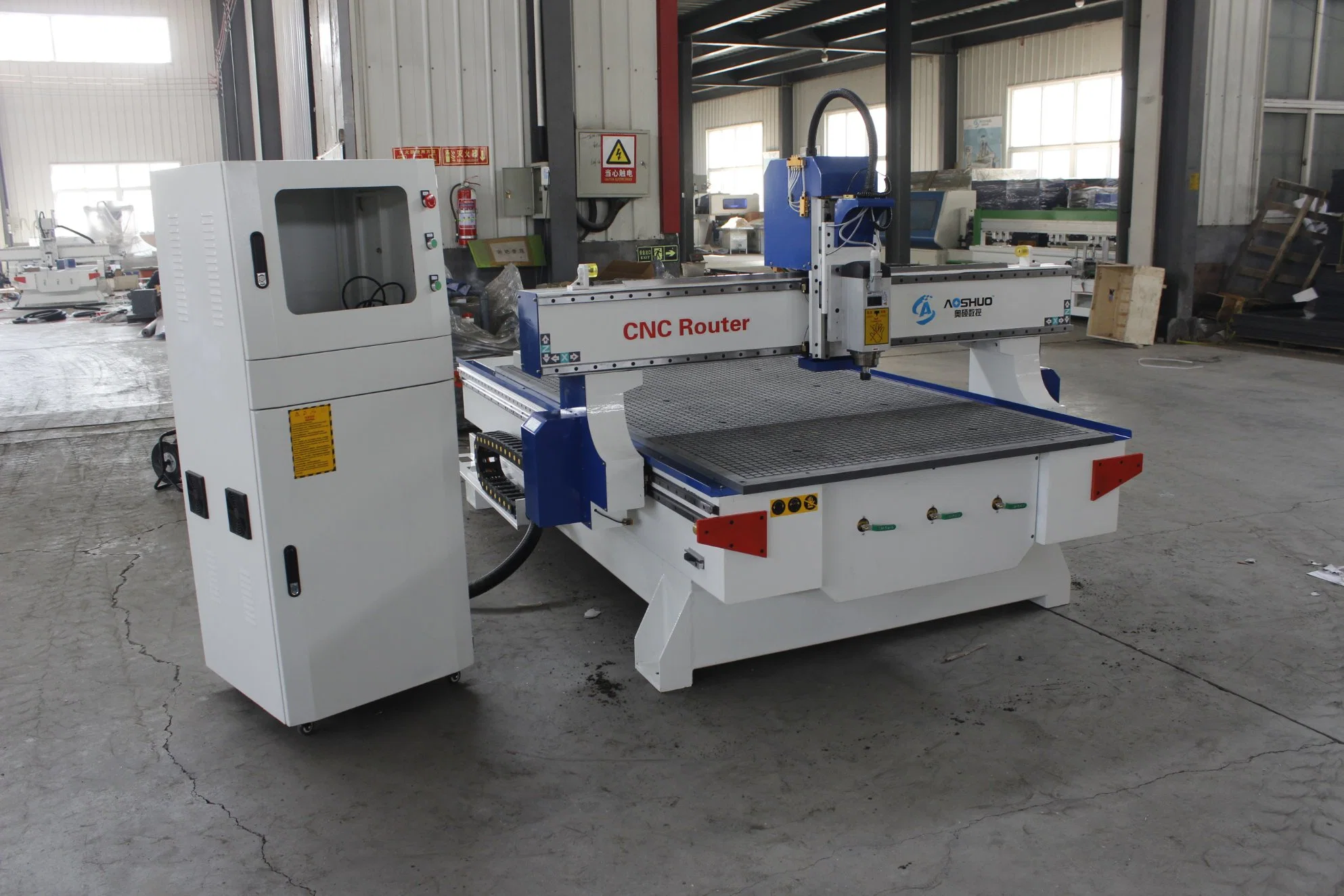 Qingdao Aoshuo 2019 New Wood 1325 CNC Router/ Woodworking Engraver