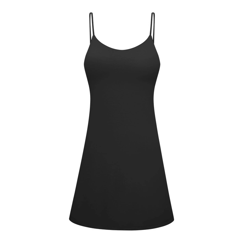 New Style Outdoor Leisure Sports Training Fitness Elastic Tennis Dress