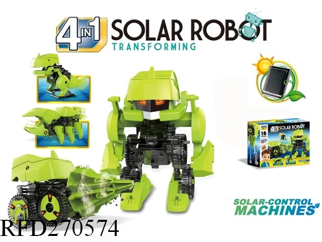 Éducation Power DIY 3 en 1 Jouet Robot Solaire DIY Robot Solaire