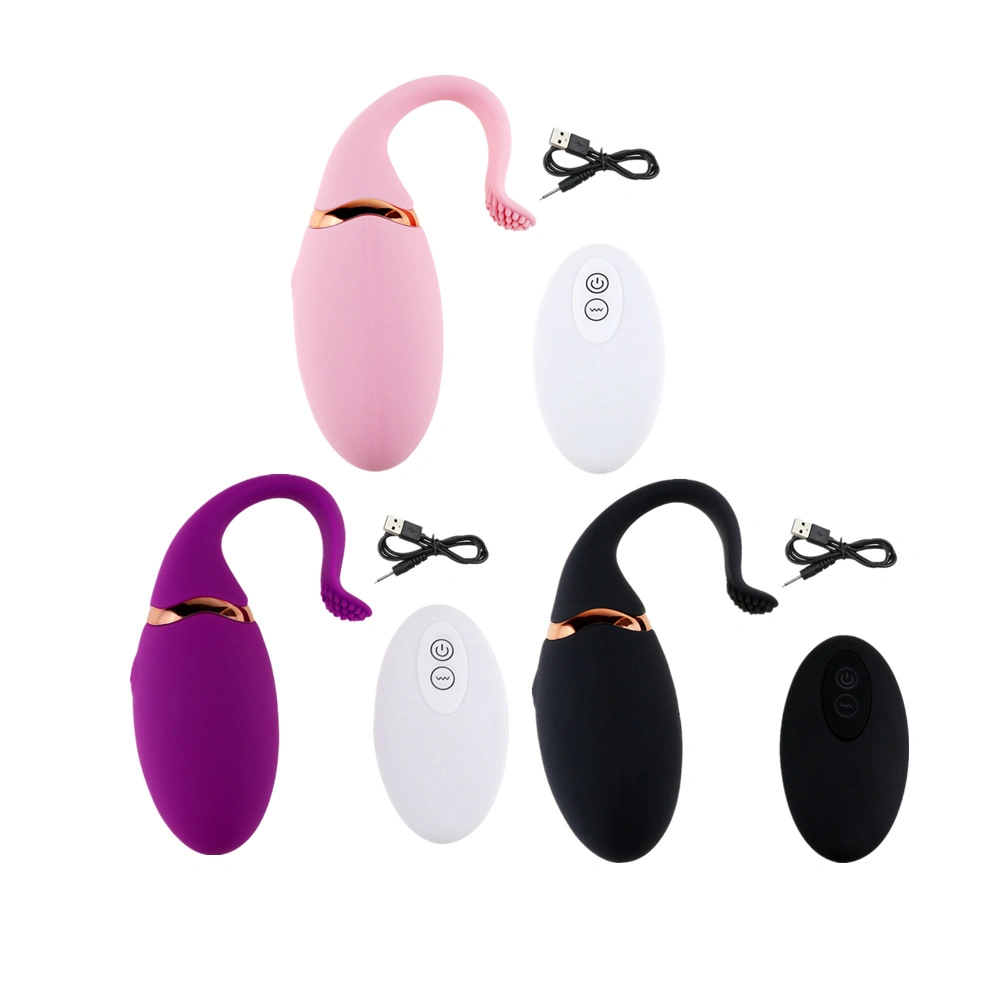 Mog Rechargeable 10 Frequency USB Remote Control Vibration Egg Adult Sex Toy for Female Masturbate