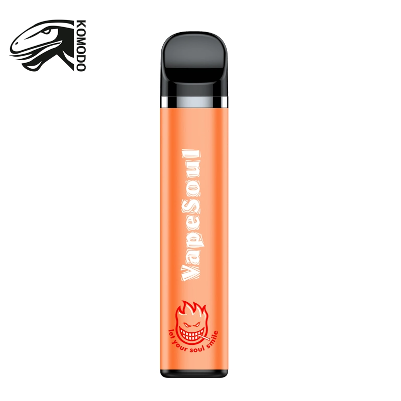 Una calidad superior E-cigarrillo 5ml Vapesoul Sonrisa del alma II 1500 desechables Puff Vape Pen