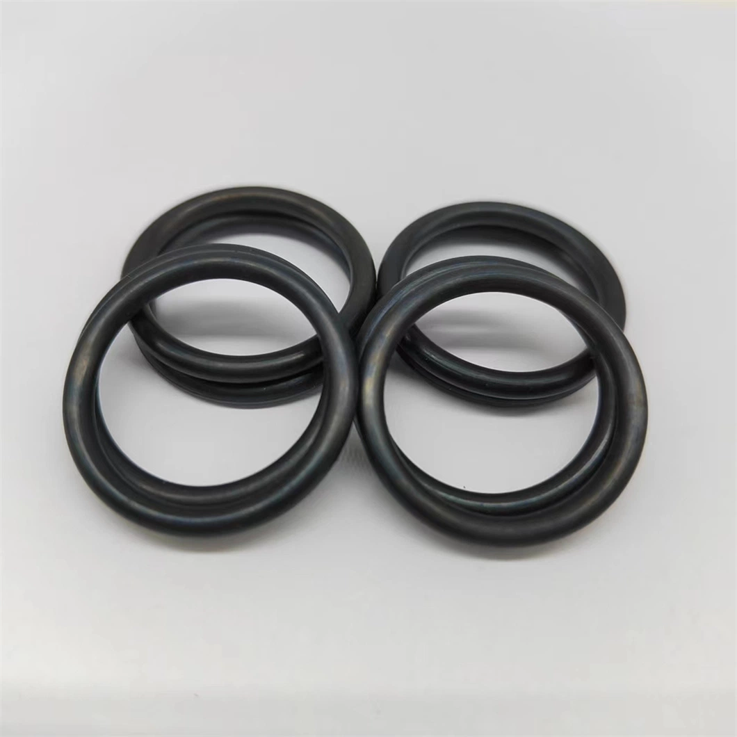 Hochwertige kundenspezifische Gummi O Ring Dichtungen FKM NBR HNBR O-Ring-Dichtung aus EPDM Silikon, PTFE