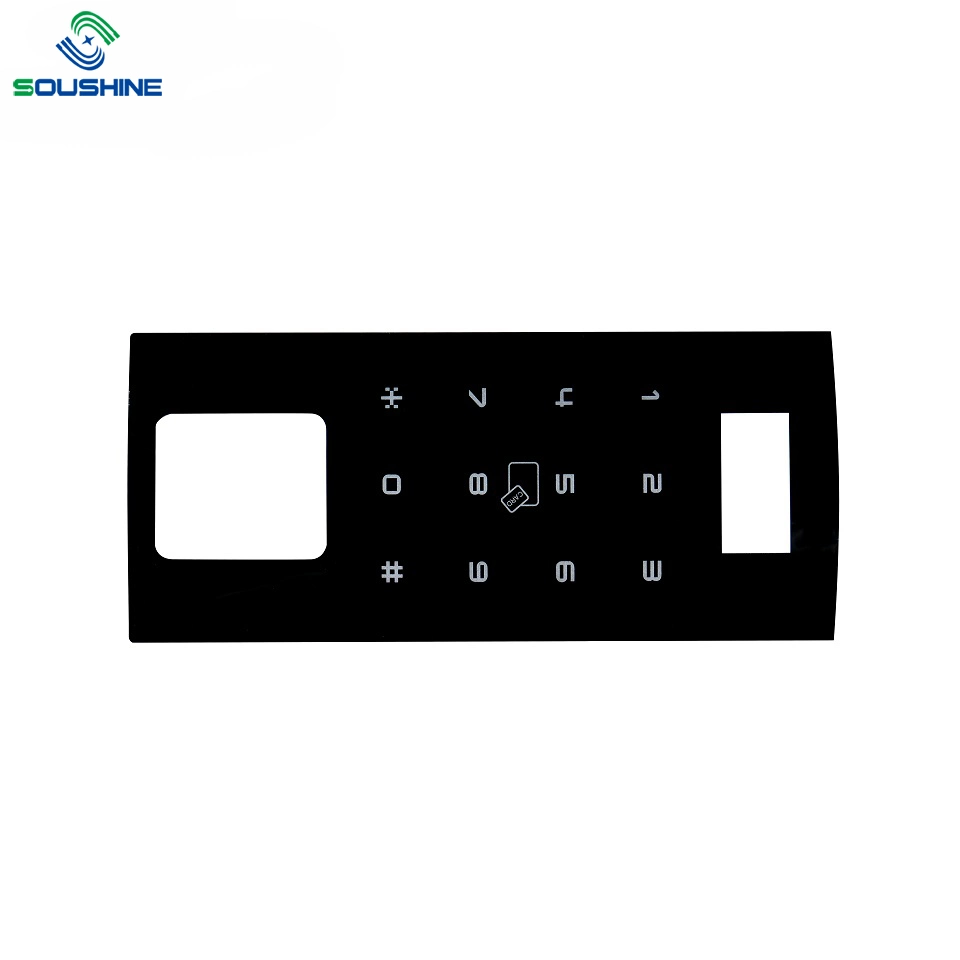 High quality/High cost performance  Customized Graphic Overlay Membrane Keyboard for Instrument