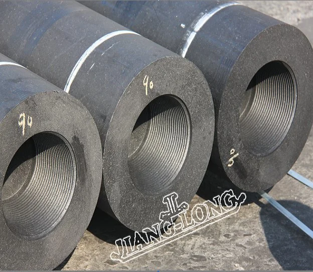 UHP 450 (14') -600 (24') Graphite Electrode with Nipples From Jiang-Long