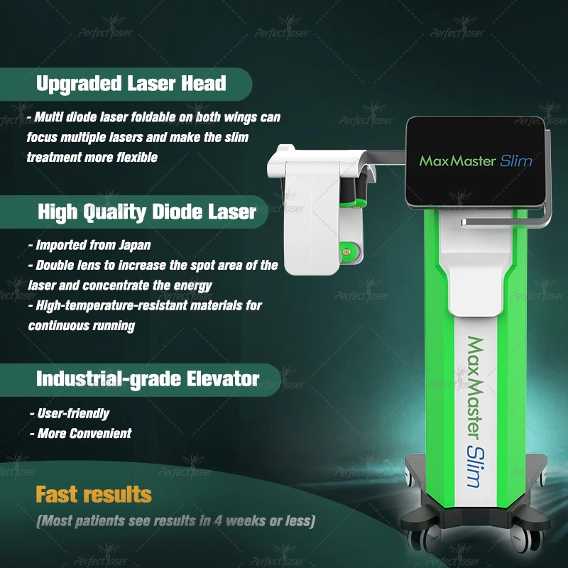 El Emerald 10d CE/FDA/RoHS Industral-Grade diodo láser de la pérdida de peso ascensor